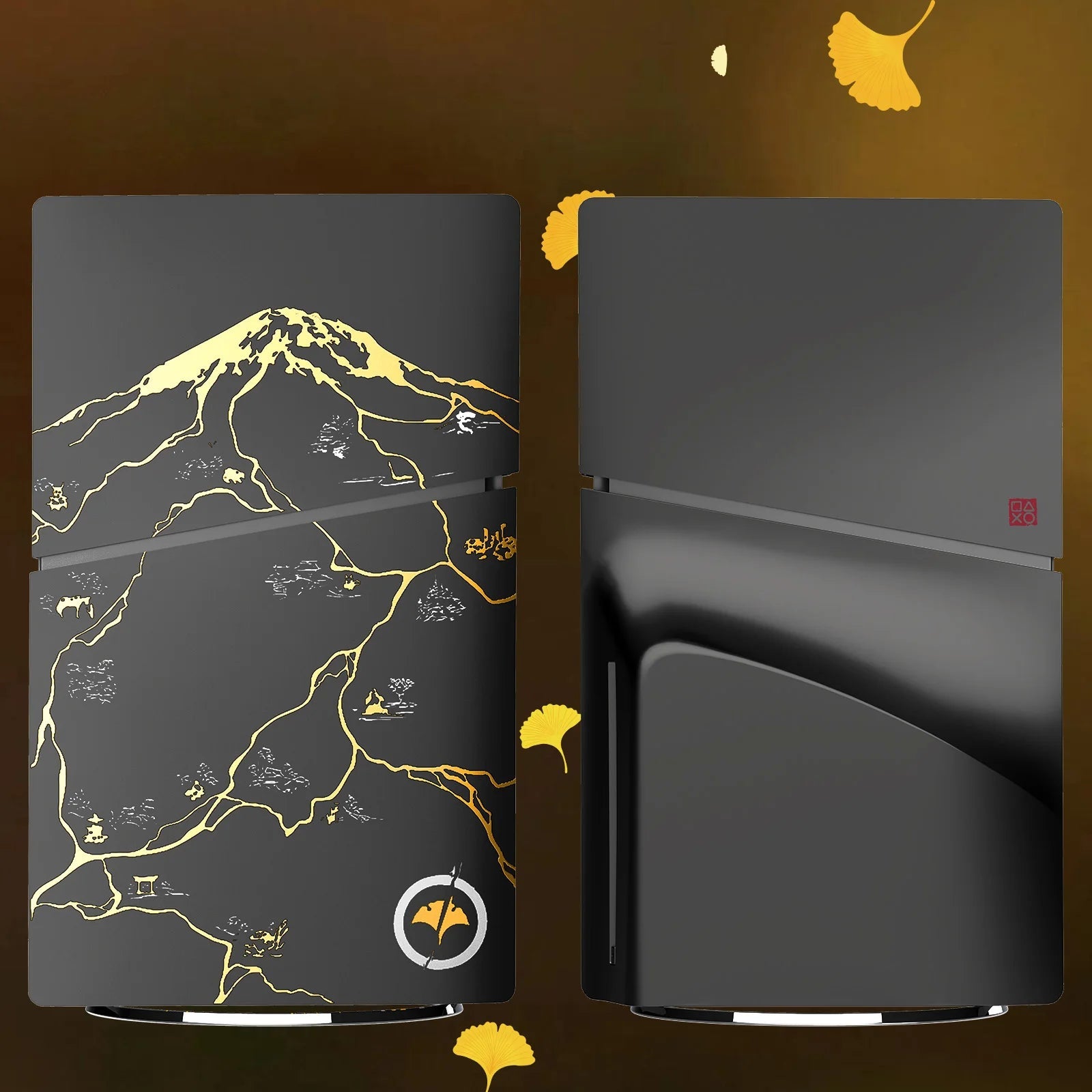 Coques Édition Yōtei pour PS5, Slim & Pro – Faceplates Custom avec Motifs Relief - TURBOX