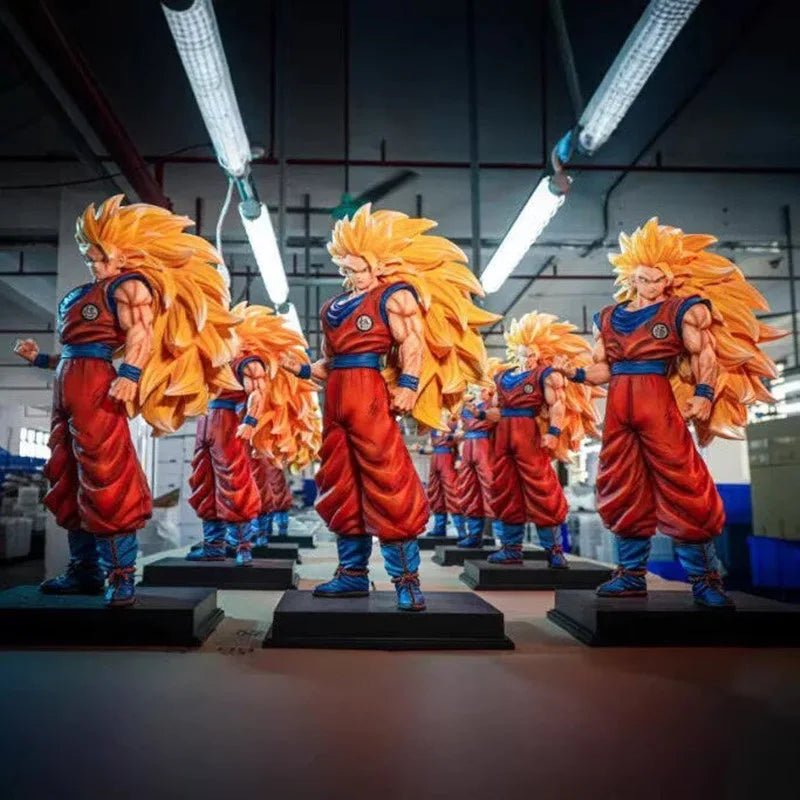 Dragon Ball Super Saiyan 3 Son Goku 54cm - TURBOX