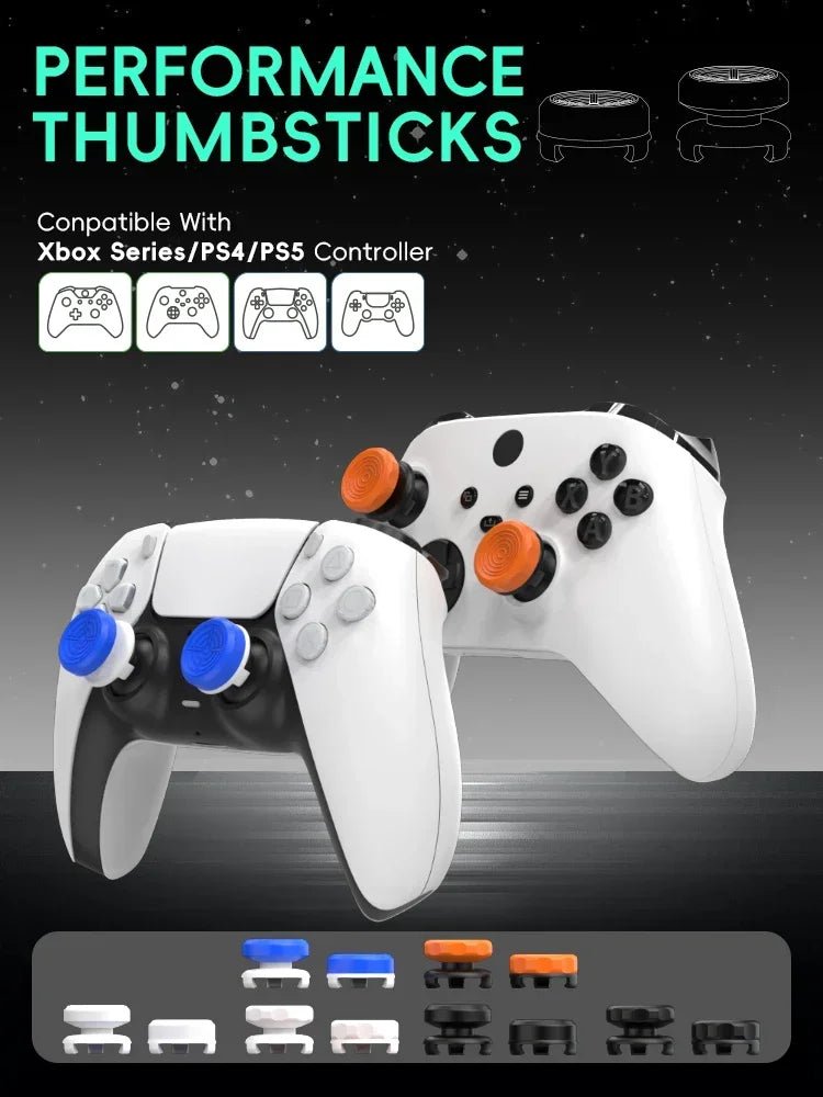 Grips de joysticks antidérapants pour manettes PS5, PS4 & Xbox - TURBOX