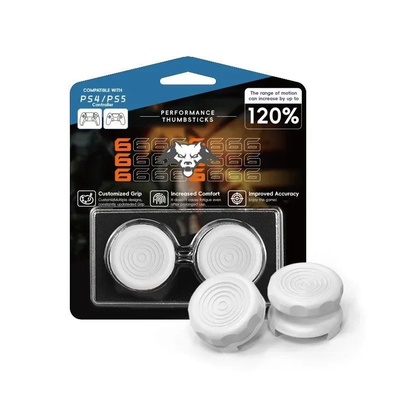 Grips de joysticks antidérapants pour manettes PS5, PS4 & Xbox - TURBOX