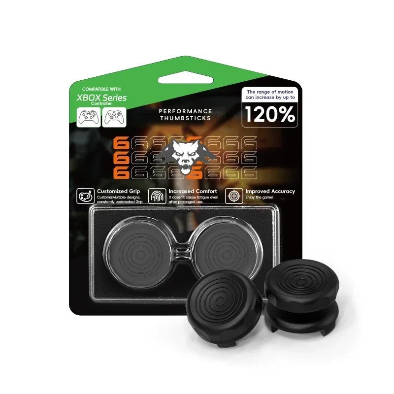 Grips de joysticks antidérapants pour manettes PS5, PS4 & Xbox - TURBOX