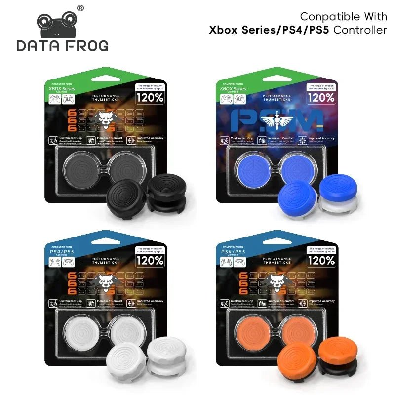 Grips de joysticks antidérapants pour manettes PS5, PS4 & Xbox - TURBOX