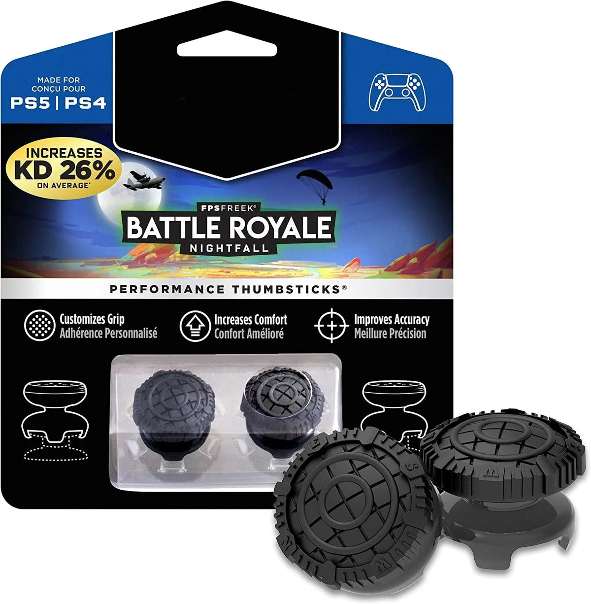 Grips Joysticks FPS Performance pour Manettes PS5 & PS4 - TURBOX