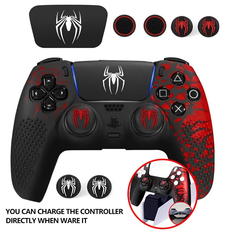 Housse en silicone Spider-Man pour manette DualSense PS5 - TURBOX