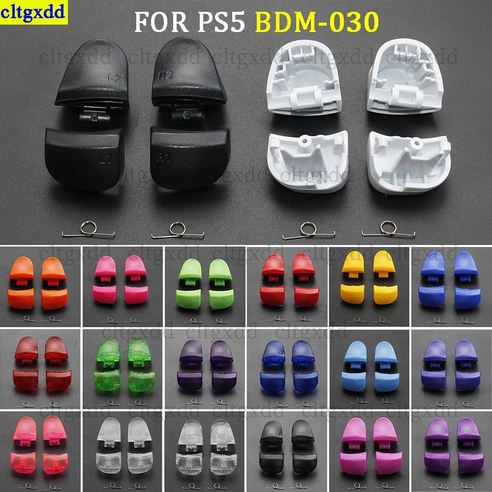 Kit Gâchettes L1 R1 L2 R2 + Ressorts pour Manette PS5 - TURBOX