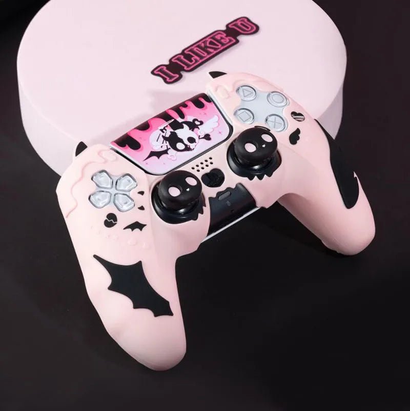 Pack Custom Manette PS5 Kawaii Star Wings – Protection Silicone & Accessories - TURBOX