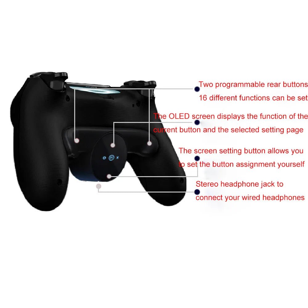 Palettes arrières pour manette DualShock4 - TURBOX