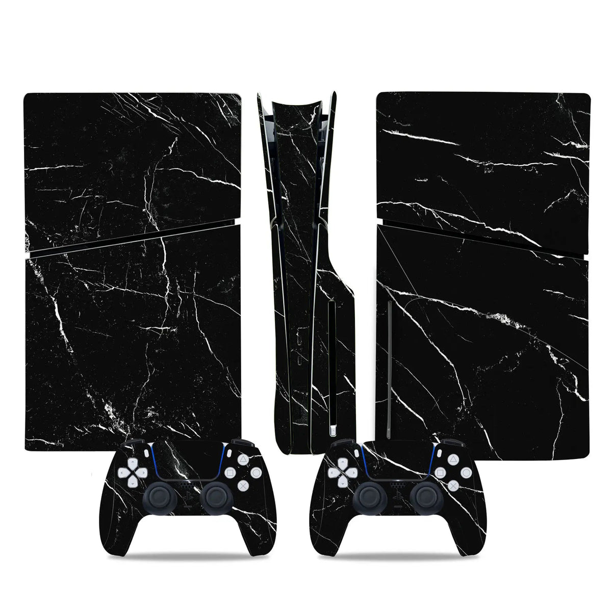 Sticker Console PS5 Slim (Édition Disc/Digital) & 2 Manettes DualSense - TURBOX