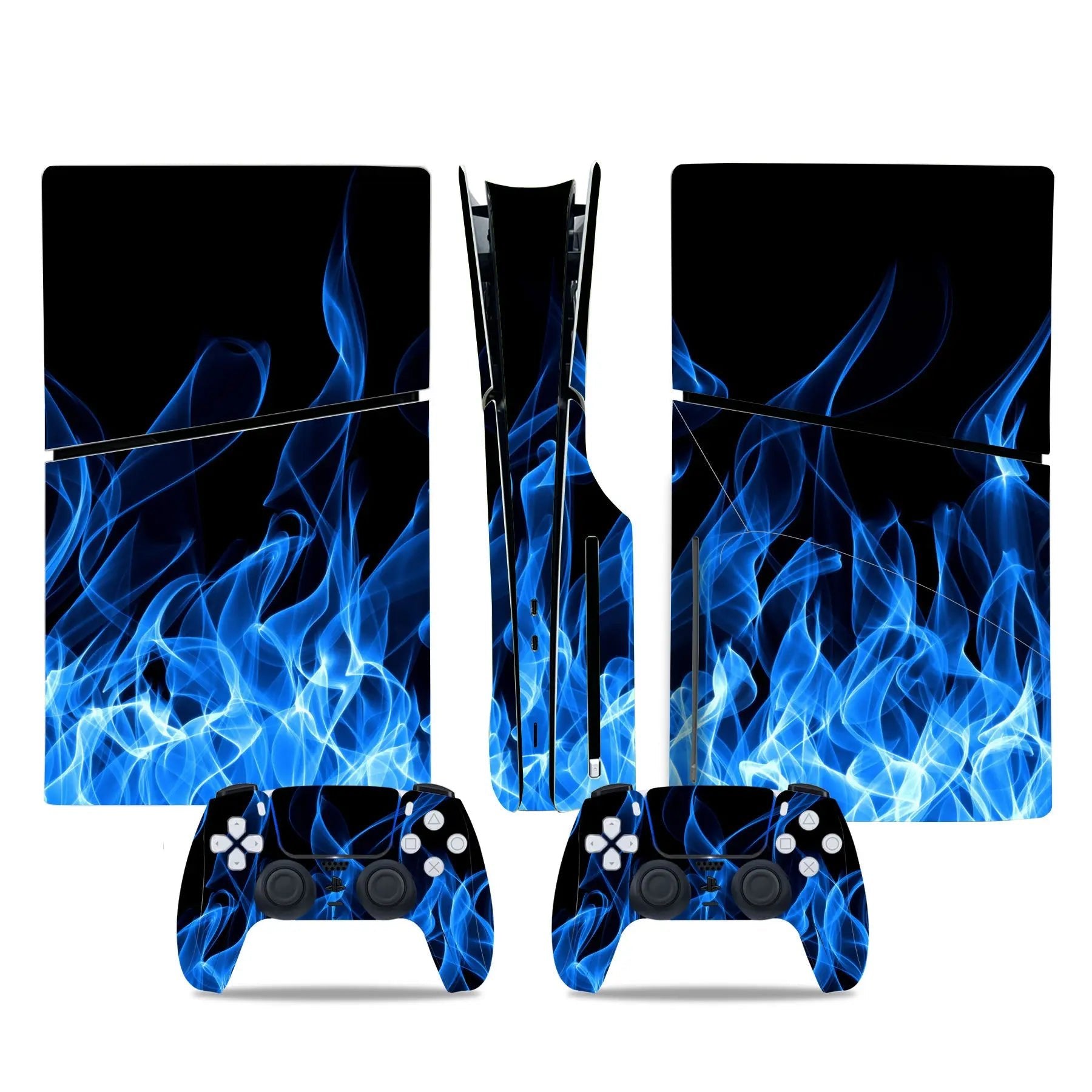 Sticker Console PS5 Slim (Édition Disc/Digital) & 2 Manettes DualSense - TURBOX
